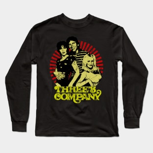 Vintage Threes company Long Sleeve T-Shirt